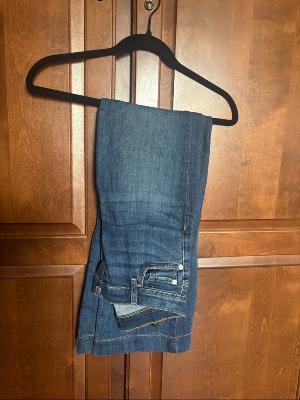 7 For All Mankind Dark Blue TAILORLESS DOJO in Slim Illusion Jeans